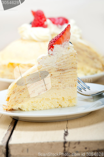 Image of crepe pancake cake 