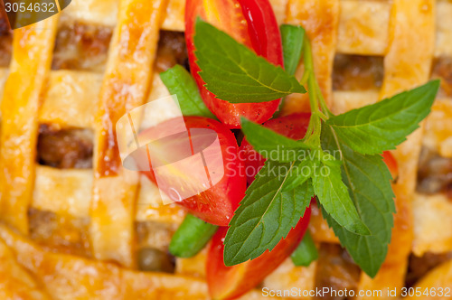 Image of home made beef pie