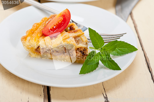 Image of home made beef pie