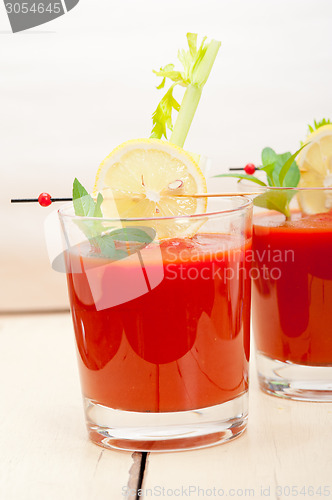 Image of fresh tomato juice