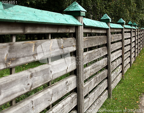 Image of privacy wooden fence