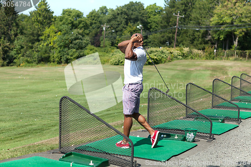 Image of Driving Range Swing Practice