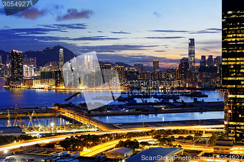 Image of Kowloon at night