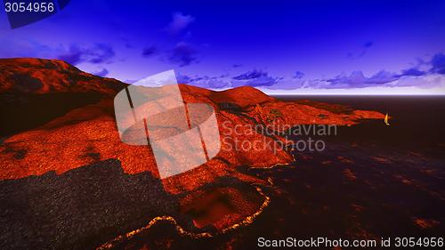 Image of beautiful shore
