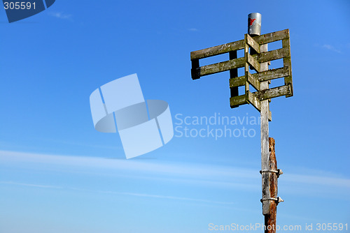 Image of Old Norwegian sea sign # 02