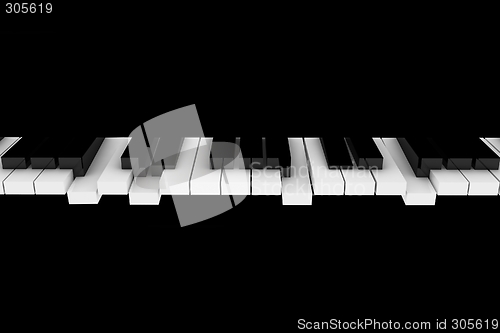 Image of Piano keys