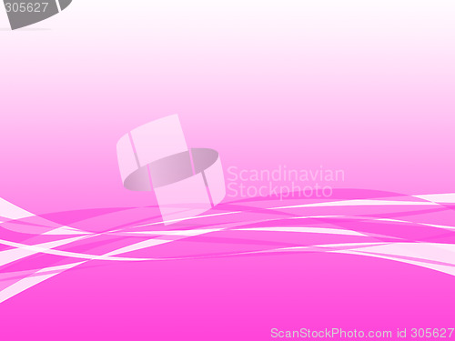 Image of Pink Wavy Background
