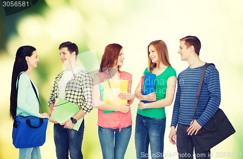 Image of group of smiling students standing