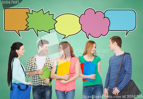 Image of group of smiling teenagers