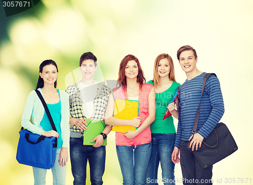 Image of group of smiling students standing