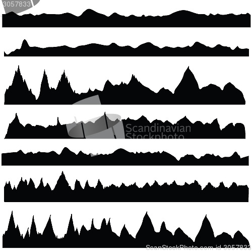 Image of mountain silhouettes