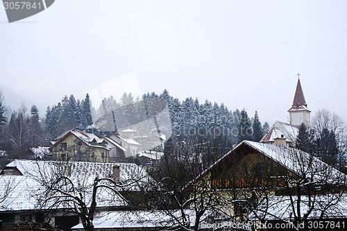 Image of Village in winter