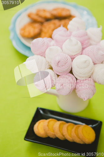 Image of Homemade pink and white marshmallow