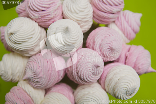 Image of Homemade pink and white marshmallow