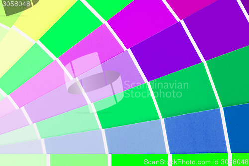 Image of Vector colour card