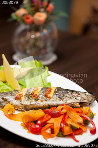 Image of rainbow trout fish