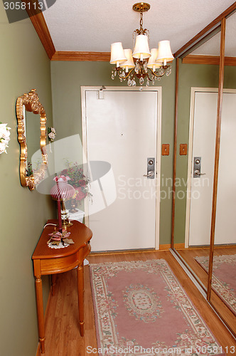 Image of Entrance of an condominium.
