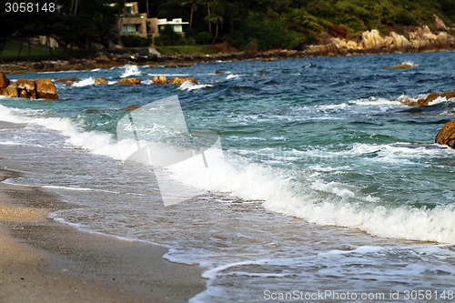 Image of sea waves