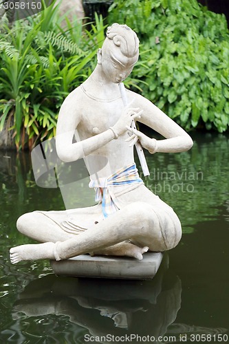 Image of Boy playing the flute