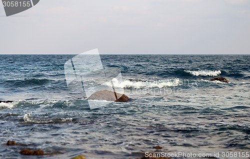 Image of sea waves