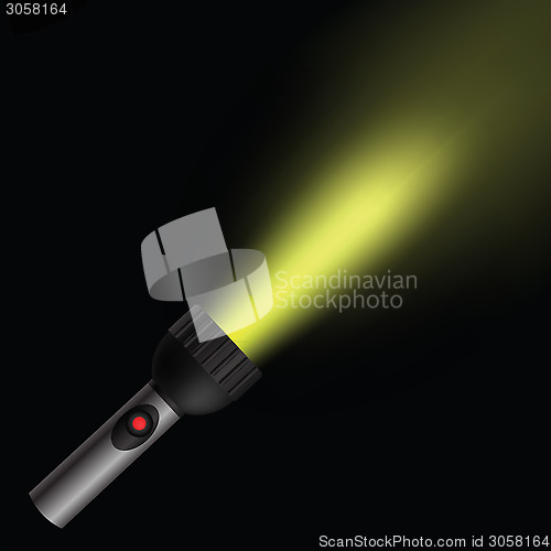 Image of light flash