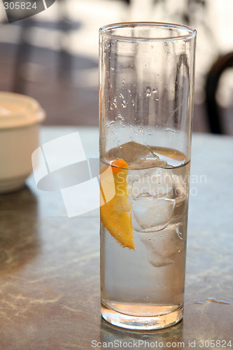 Image of soda glass