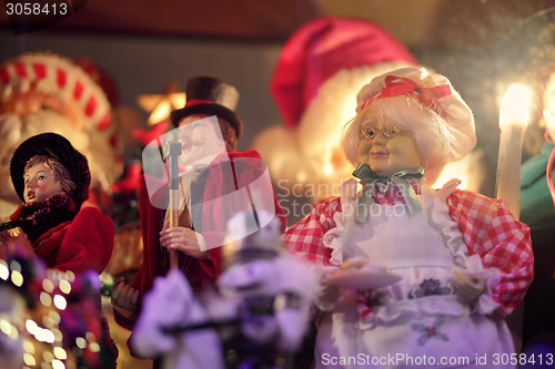 Image of Mrs Santa Claus Christmas Holiday scene