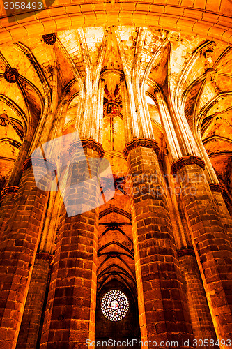 Image of Gothic church interior