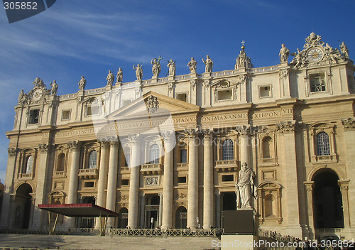 Image of St. Peter's catedral, the Vatican