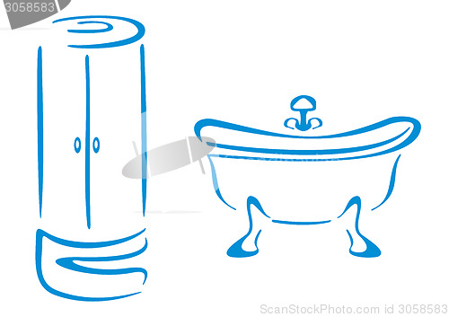 Image of Bathroom symbols