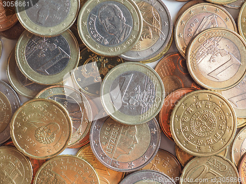 Image of Euro coins