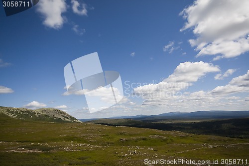 Image of bare mountain