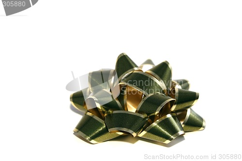 Image of Isolated Christmas Decoration Bow