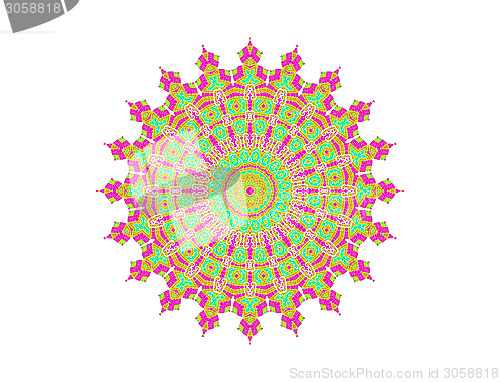 Image of Abstract radial pattern