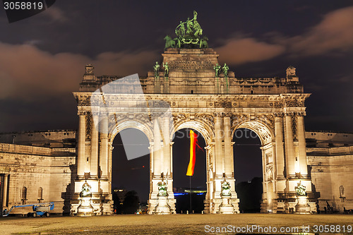Image of Triumphal Arch in Brussels 