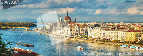 Image of Panoramic overview of Budapest