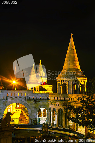 Image of Fisherman bastion in Budapest, Hungary