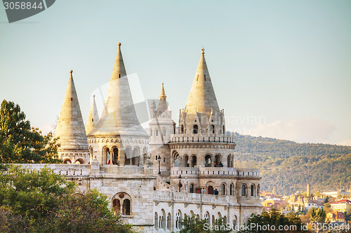 Image of Fisherman bastion in Budapest, Hungary