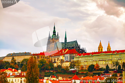 Image of The Prague castle close up