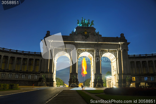 Image of Triumphal Arch in Brussels