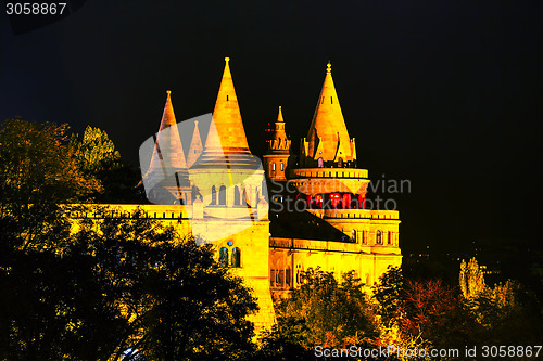 Image of Fisherman bastion in Budapest, Hungary