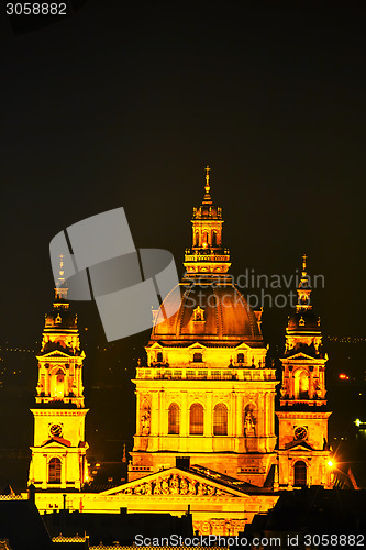 Image of St. Stephen ( St. Istvan) Basilica in Budapest