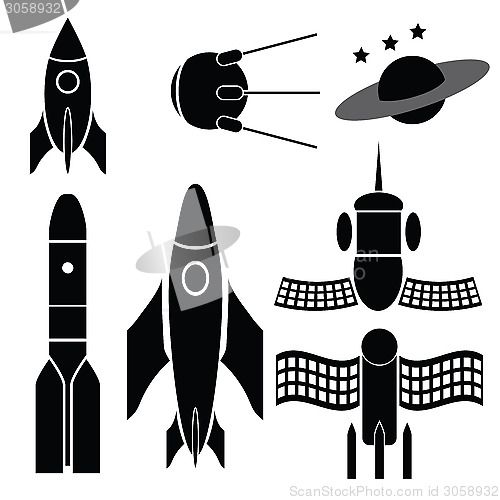 Image of space ships