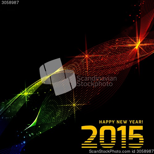 Image of Happy 2015 new year