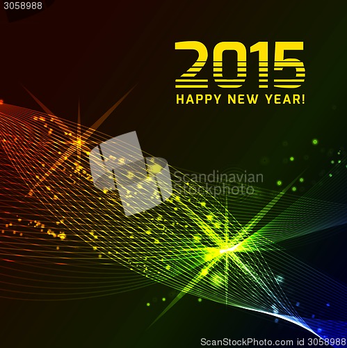 Image of Happy 2015 new year