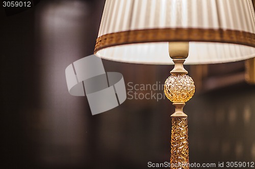 Image of reading lamp with shade
