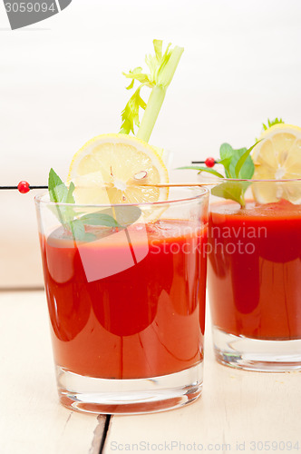 Image of fresh tomato juice