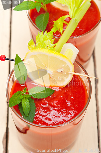 Image of fresh tomato juice