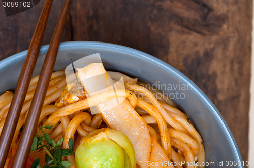 Image of hand pulled ramen noodles