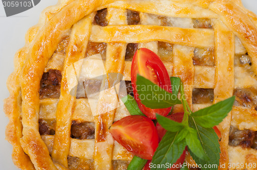 Image of home made beef pie